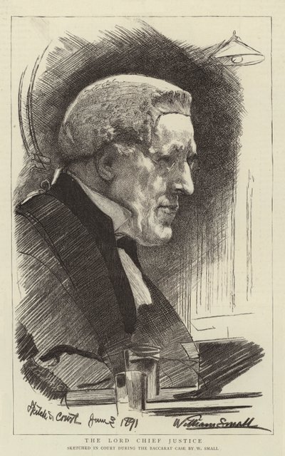 Il Lord Chief Justice da William Small